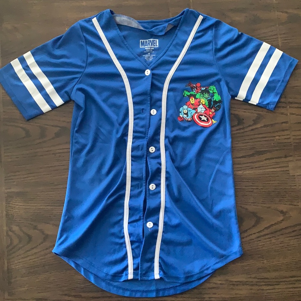 Marvel baseball jersey